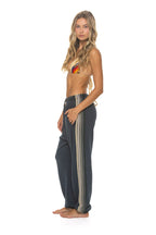 Retro 5 STRIPE SWEATPANTS - CHARCOAL GREY