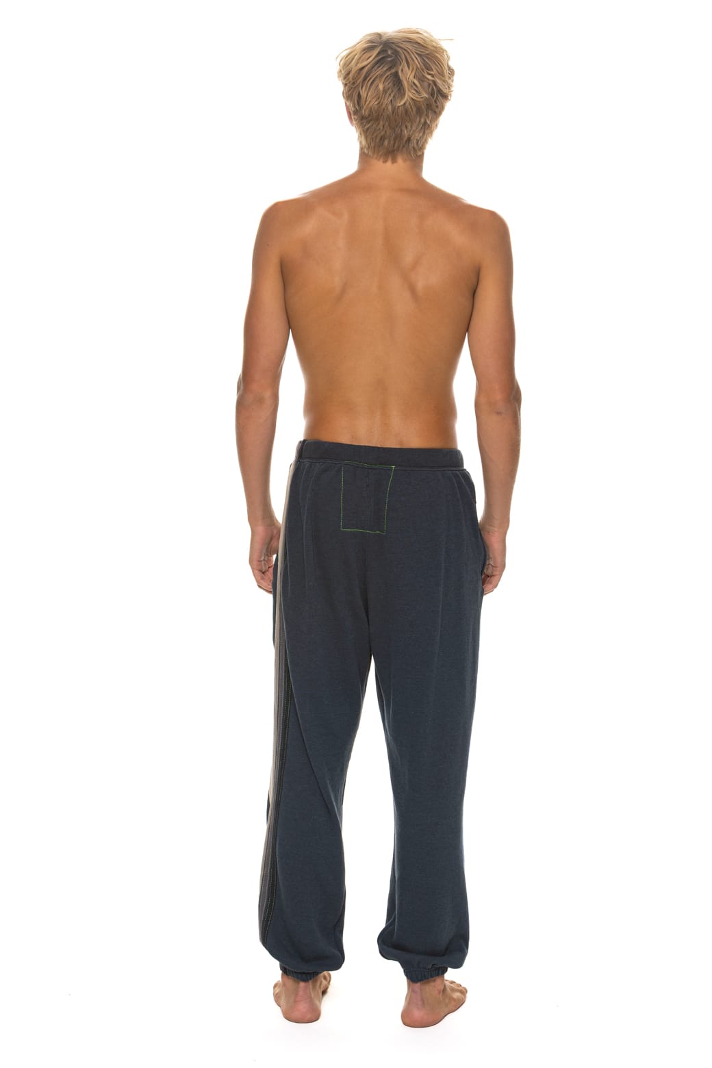 Retro 5 STRIPE SWEATPANTS - CHARCOAL GREY