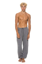 Retro 5 STRIPE SWEATPANTS - HEATHER GREY BLUE