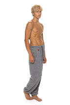 Retro 5 STRIPE SWEATPANTS - HEATHER GREY