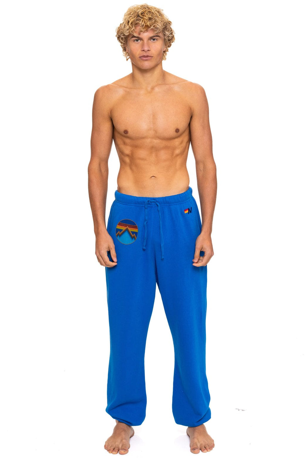 Retro ALL SEASONS CIRCLE SWEATPANTS - ADVENTURE BLUE