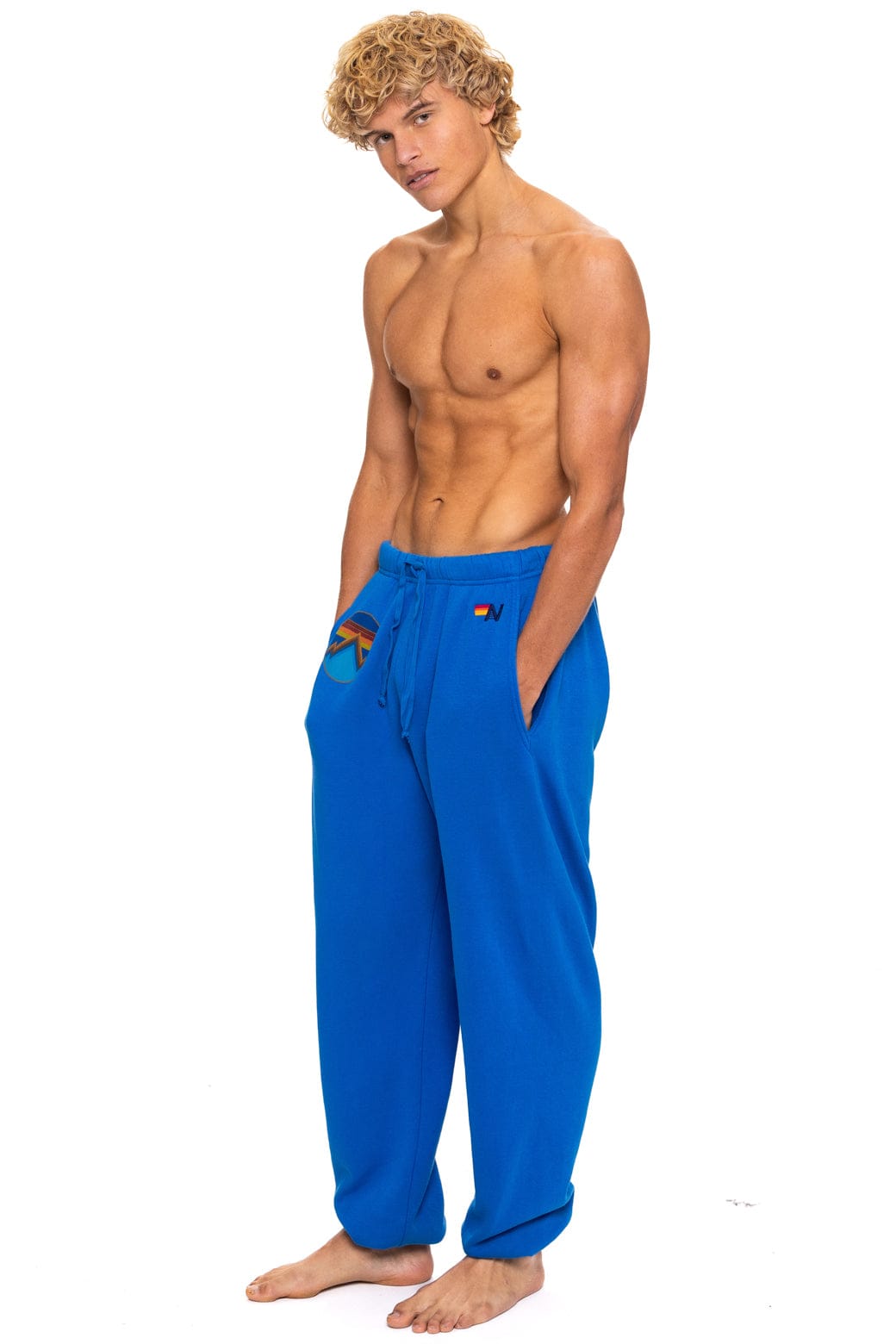 Retro ALL SEASONS CIRCLE SWEATPANTS - ADVENTURE BLUE