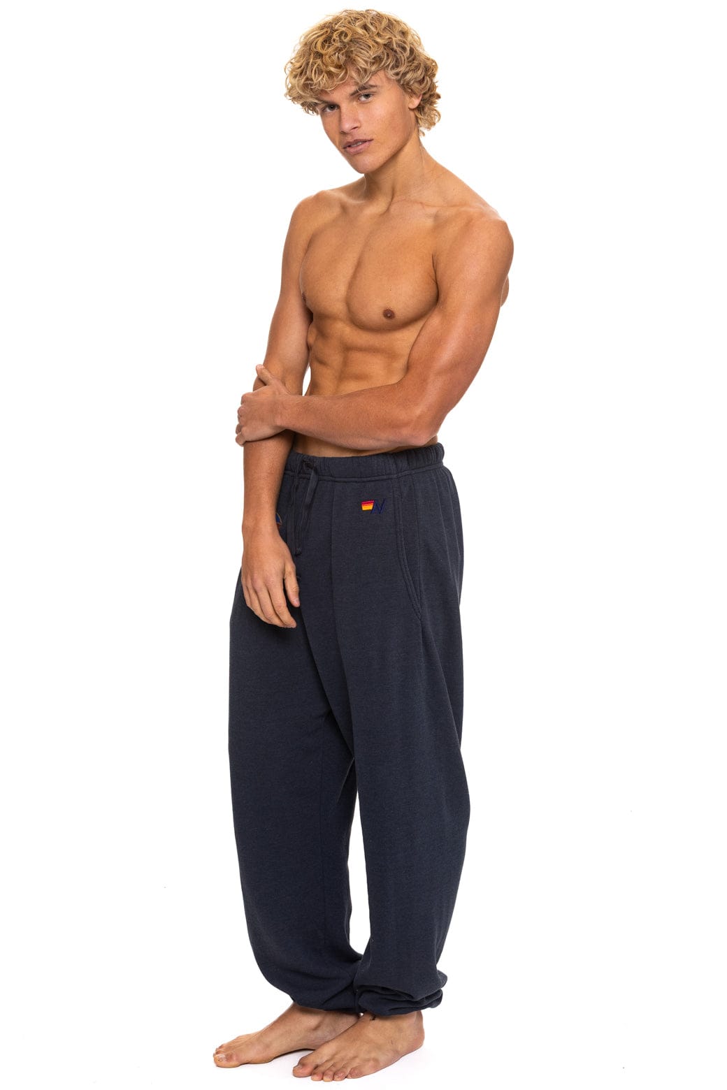 Retro ALL SEASONS CIRCLE SWEATPANTS - CHARCOAL