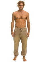 Retro BOLT STITCH SWEATPANTS - FADED TAN