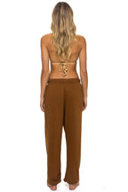 Retro LOGO SWEATPANTS - CINNAMON