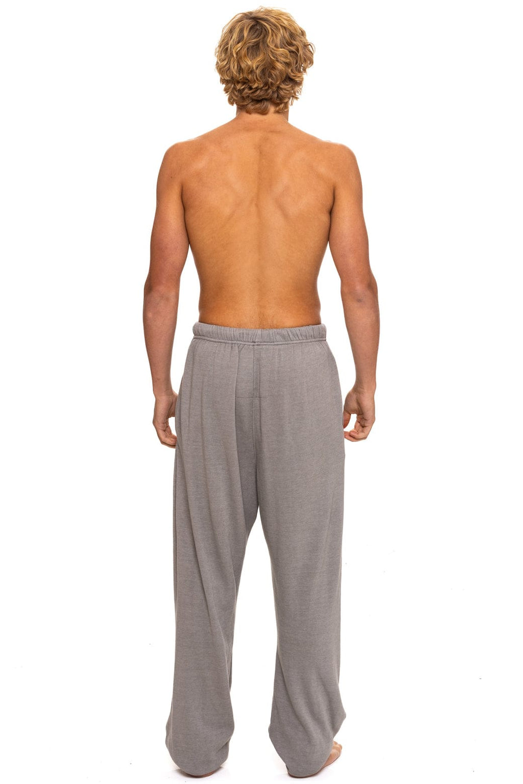 Retro LOGO SWEATPANTS - SLATE
