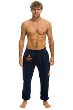 Retro NEW YORK WINE & FOOD 2025 UNISEX POCKET SWEATPANTS - NAVY
