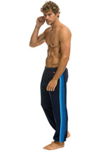 Retro 5 STRIPE SWEATPANTS - NAVY BLUE