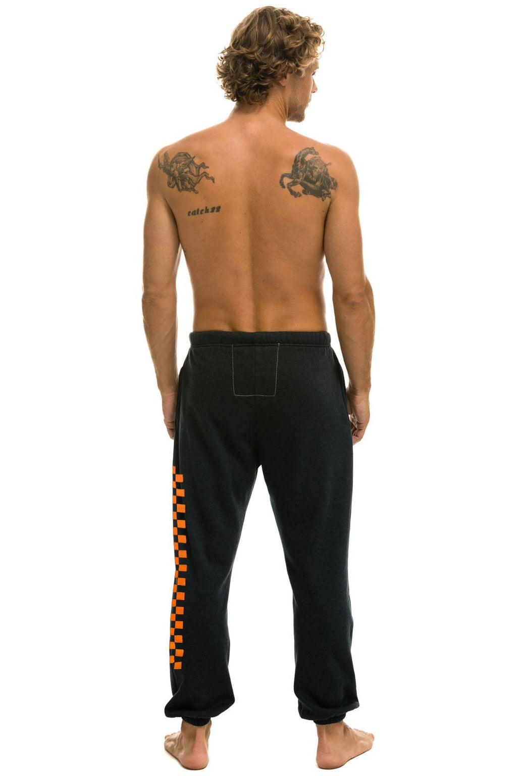 Retro UNIVERSITY OF TENNESSEE VOLS UNISEX POCKET SWEATPANTS - CHARCOAL