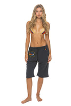 Retro AVIATOR NATION VENICE SWEATSHORTS - CHARCOAL