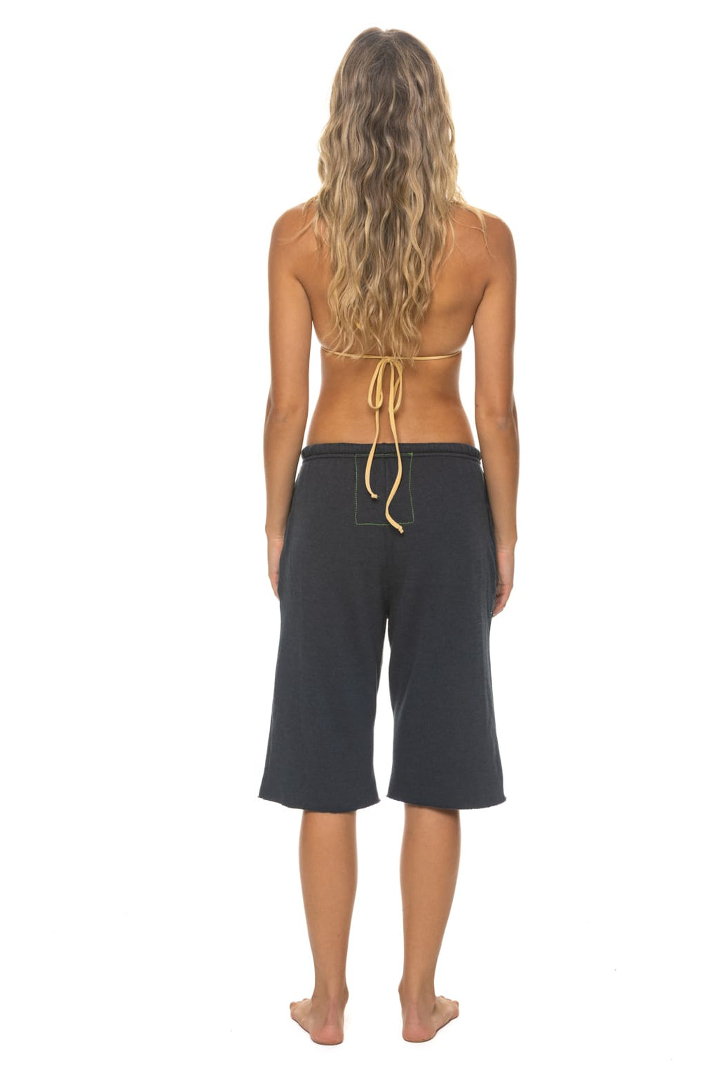 Retro AVIATOR NATION VENICE SWEATSHORTS - CHARCOAL