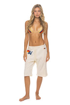 Retro LOGO SWEATSHORTS - VINTAGE WHITE