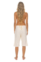 Retro LOGO SWEATSHORTS - VINTAGE WHITE