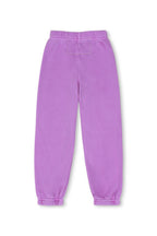 Retro KIDS LOGO SWEATPANTS - NEON PURPLE