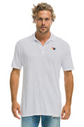 Retro AVIATOR NATION POLO - DOVE