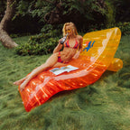 Retro FUNBOY X AVIATOR NATION TRICOLOR CHAISE LOUNGER