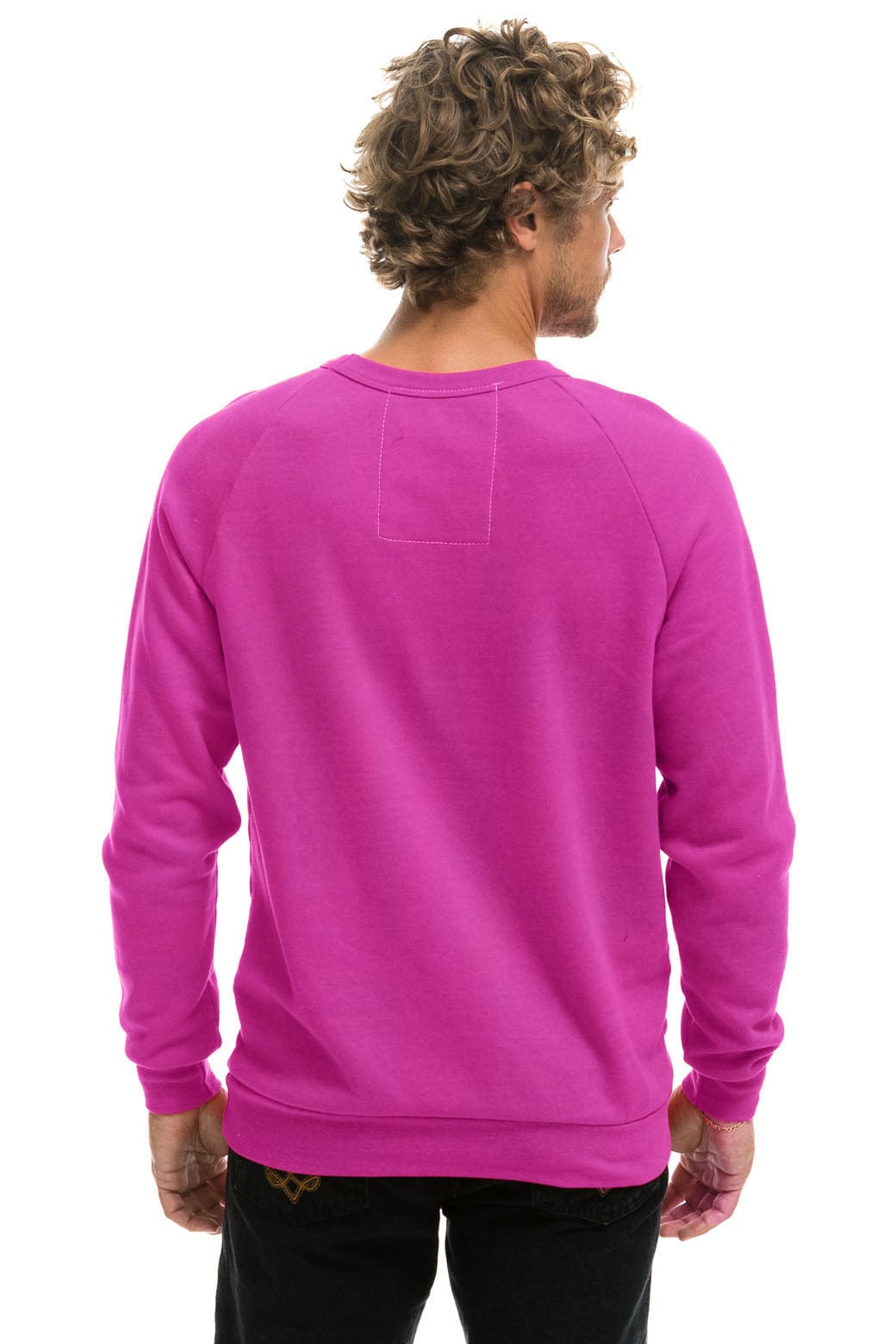 Retro SANTA TIGER SWEATSHIRT - MAGENTA