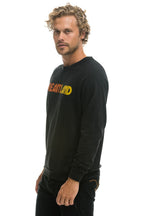 Retro DREAMLAND LOGO CREW SWEATSHIRT - BLACK