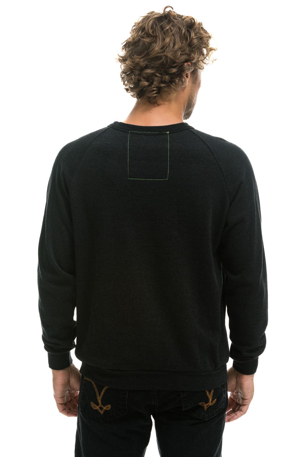 Retro DREAMLAND LOGO CREW SWEATSHIRT - BLACK