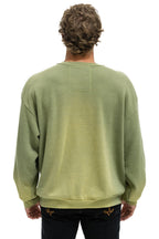 Retro BOLT STITCH 2 RELAXED CREW SWEATSHIRT - FADED ARMY