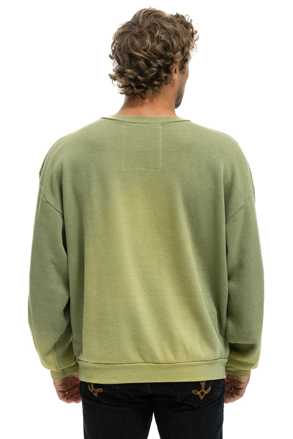 Retro ESSENTIAL RELAXED CREW SWEATSHIRT - FADED ARMY