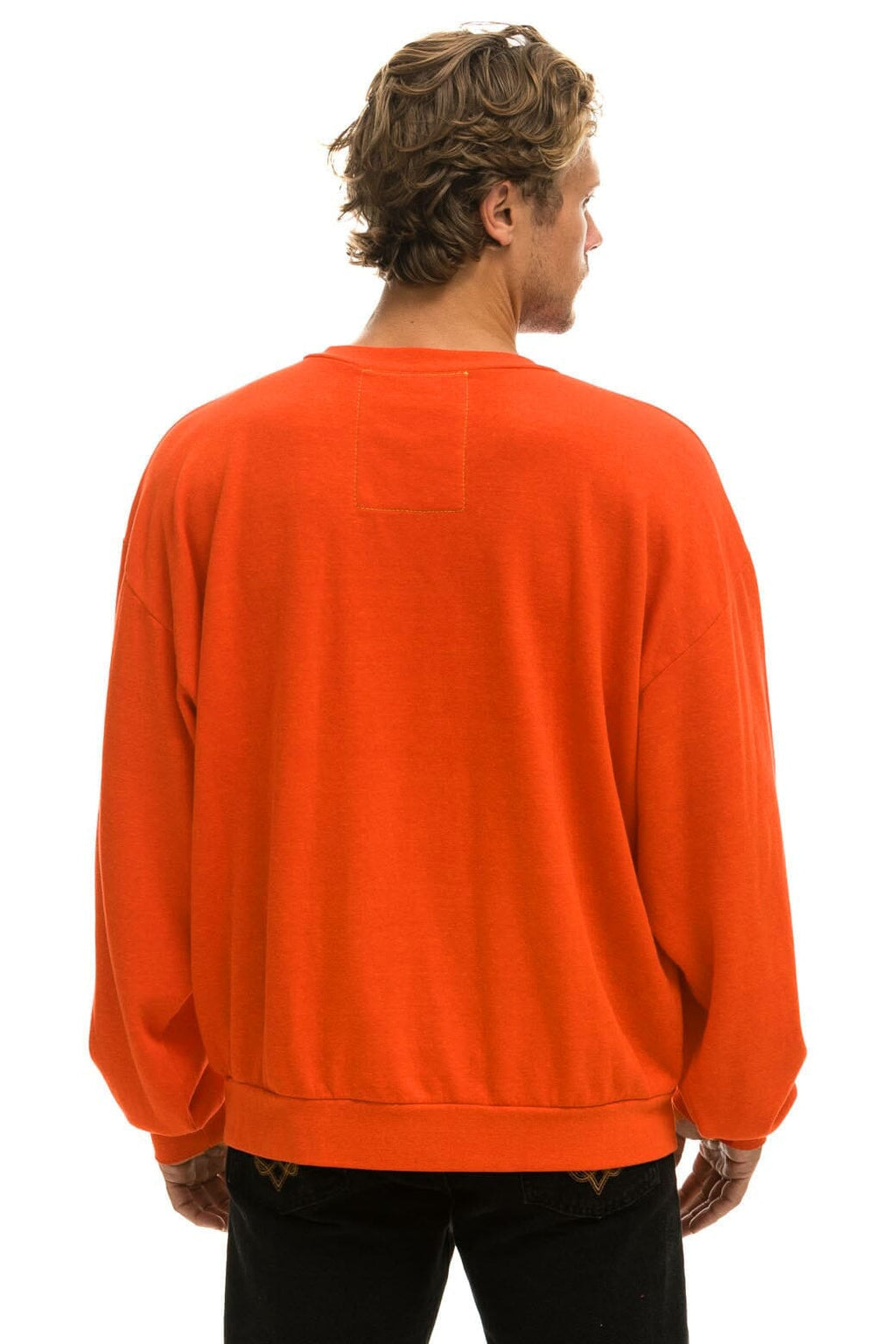 Retro SAN FRANCISCO GIANTS 2026 RELAXED CREW SWEATSHIRT - ORANGE