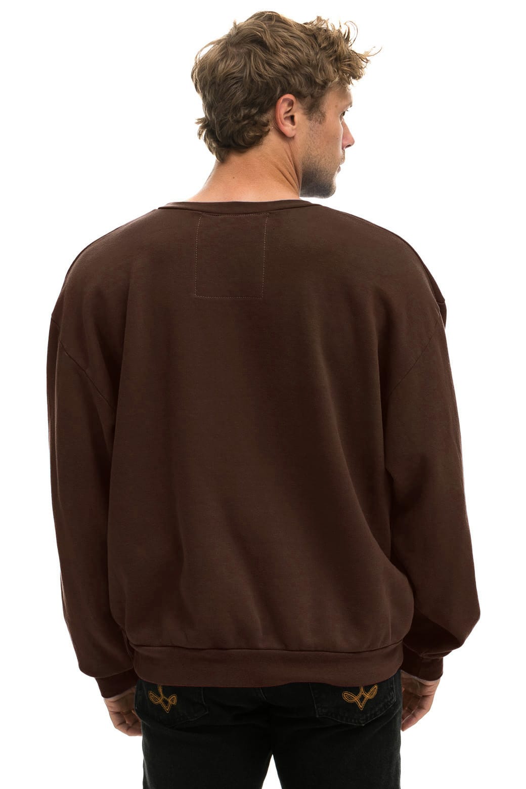 Retro SAN DIEGO PADRES 2026 RELAXED CREW SWEATSHIRT - BROWN