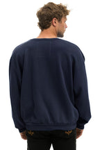 Retro NEW YORK YANKEES 2026 RELAXED CREW SWEATSHIRT - NAVY