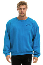 Retro YPO 24 RELAXED CREW SWEATSHIRT - COBALT