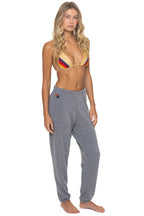 Retro BOLT STITCH SWEATPANTS - HEATHER GREY