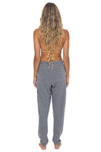 Retro BOLT STITCH SWEATPANTS - HEATHER GREY