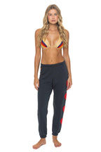 Retro HEART STITCH 4 SWEATPANTS - CHARCOAL