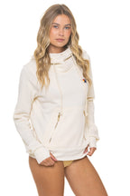 Retro NINJA PULLOVER HOODIE - VINTAGE WHITE