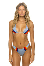 Retro 5 STRIPE LUXE TRIANGLE BIKINI TOP - ISLANDA