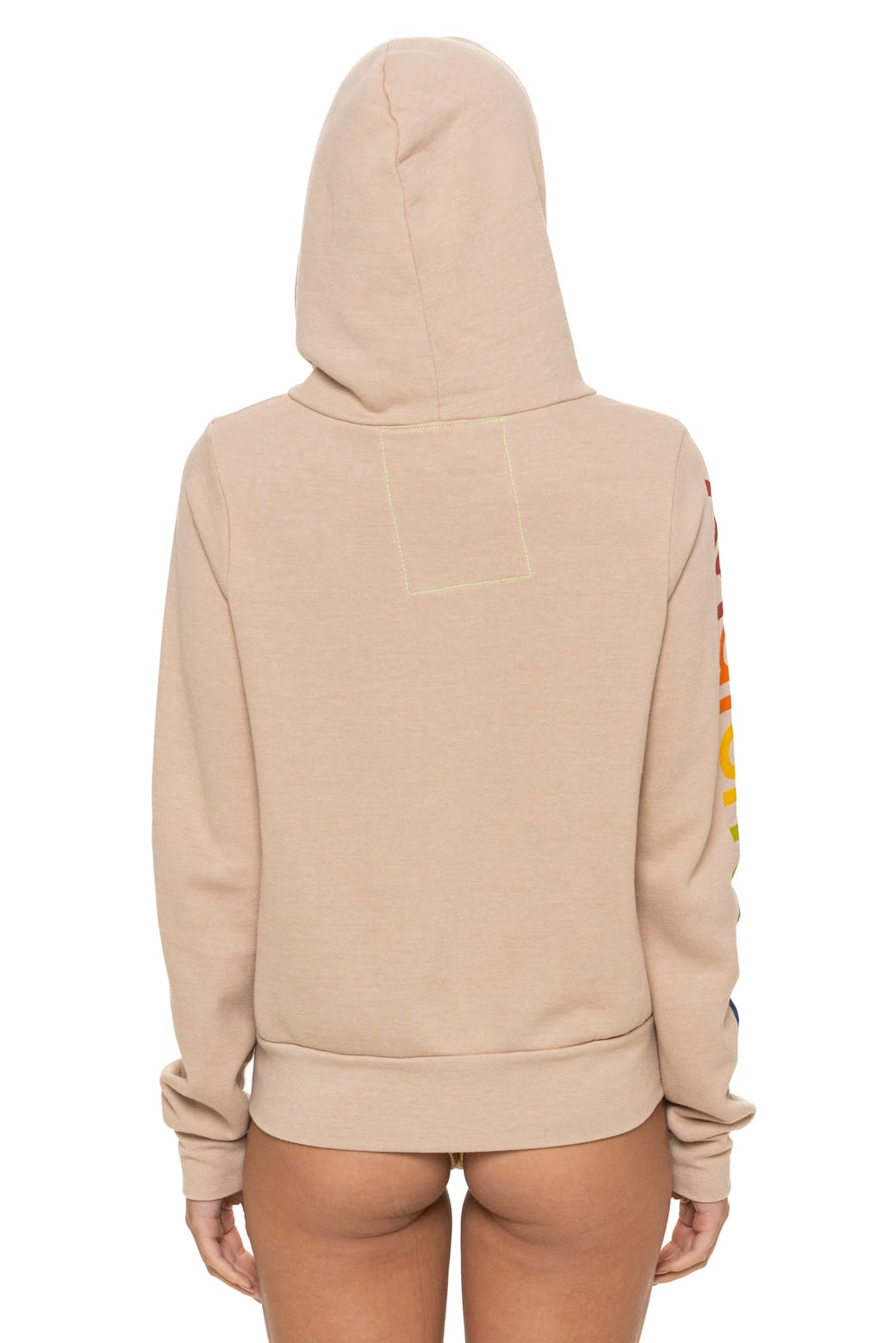 Retro AVIATOR NATION VENICE HOODIE - SAND
