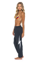 Retro BOLT SWEATPANTS - CHARCOAL
