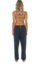 Retro 5 STRIPE SWEATPANTS - CHARCOAL