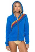 Retro DISCO ZIP HOODIE - OCEAN