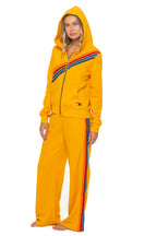 Retro DISCO ZIP HOODIE - VINTAGE GOLD