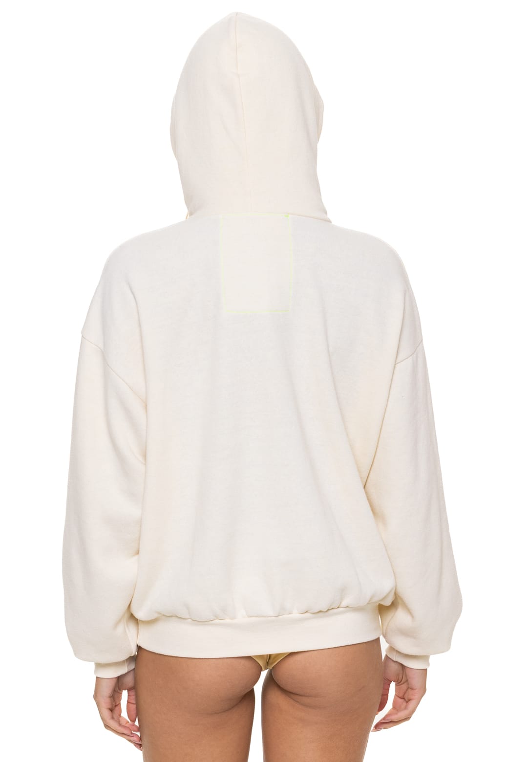 Retro BOLT STITCH RELAXED PULLOVER HOODIE - VINTAGE WHITE