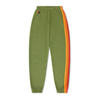 Retro 5 STRIPE SWEATPANTS - JUNGLE GREEN