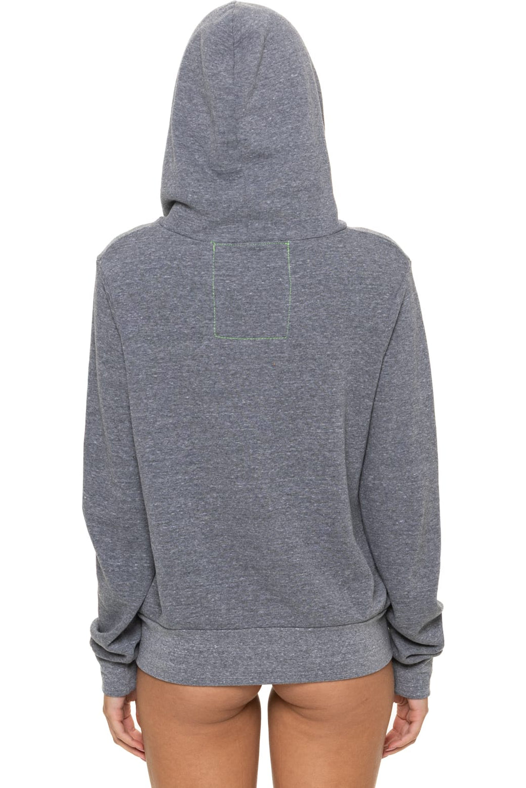 Retro 5 STRIPE HOODIE - HEATHER GREY