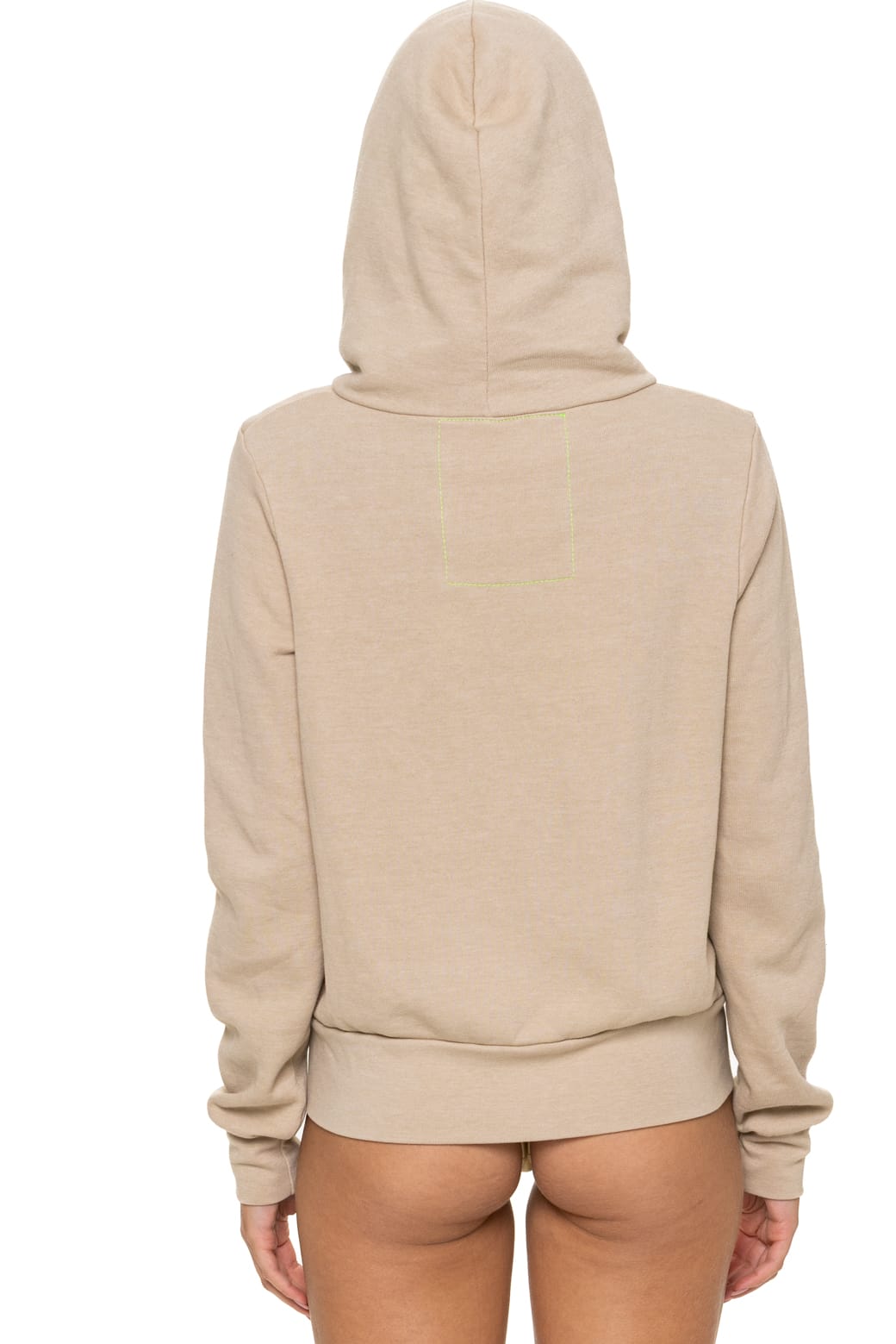 Retro 5 STRIPE HOODIE - SAND TAN