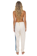 Retro 5 STRIPE SWEATPANTS - VINTAGE WHITE