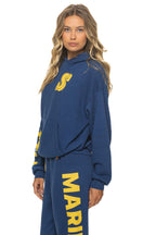 Retro SEATTLE MARINERS 2026 RELAXED PULLOVER HOODIE - ROYAL