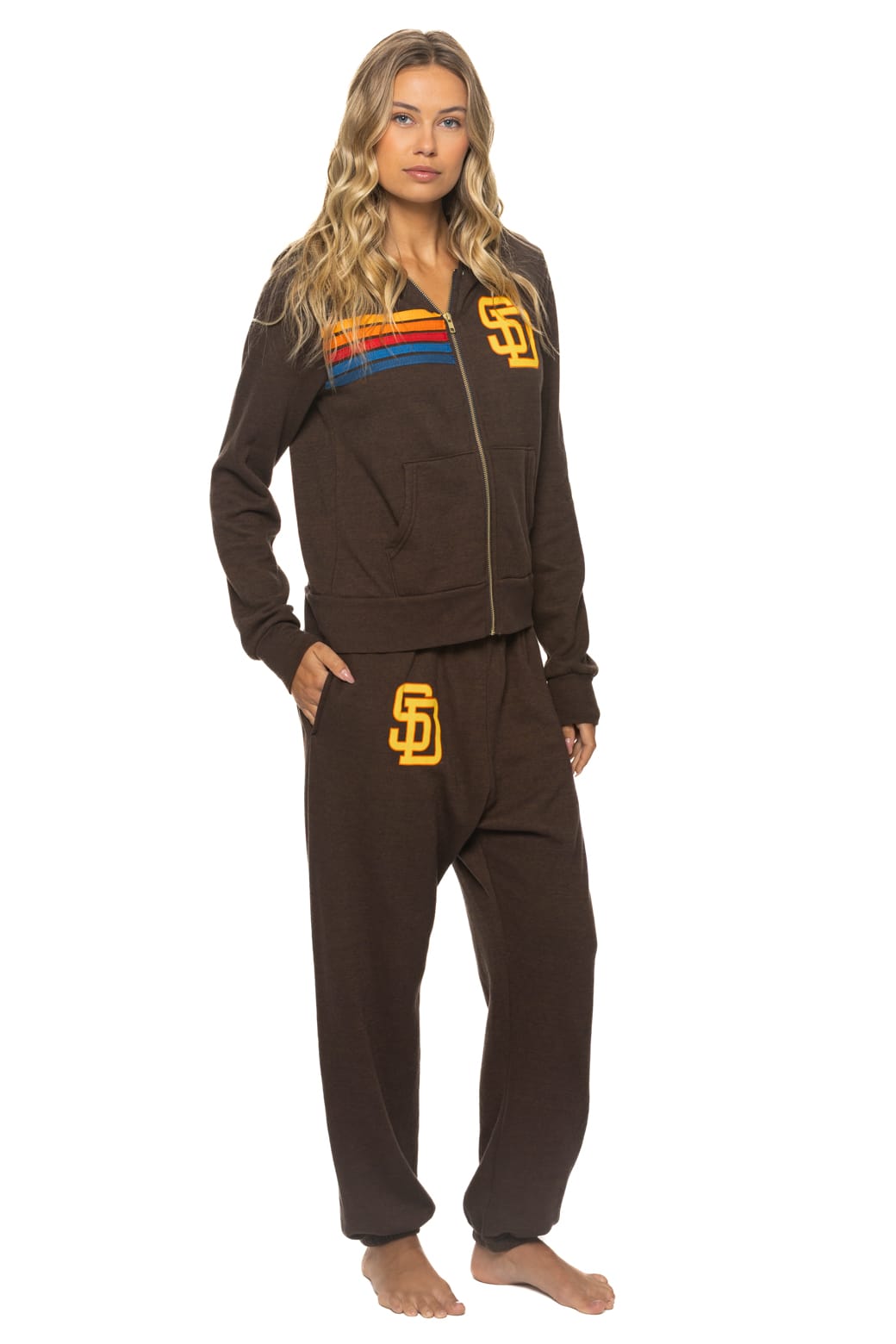 Retro SAN DIEGO PADRES 2026 POCKET SWEATPANTS - BROWN