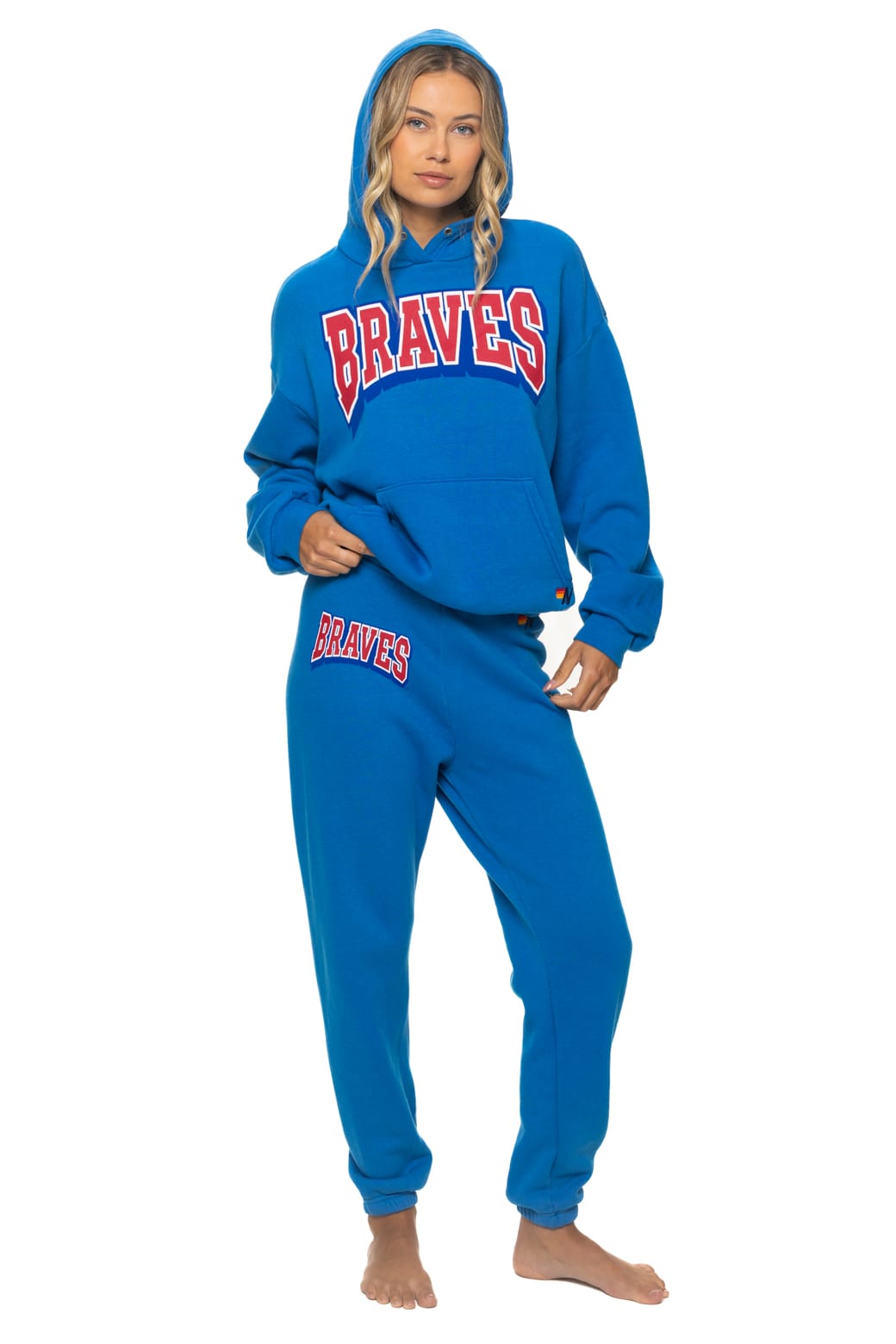 Retro ATLANTA BRAVES 2026 SWEATPANTS - ADVENTURE BLUE