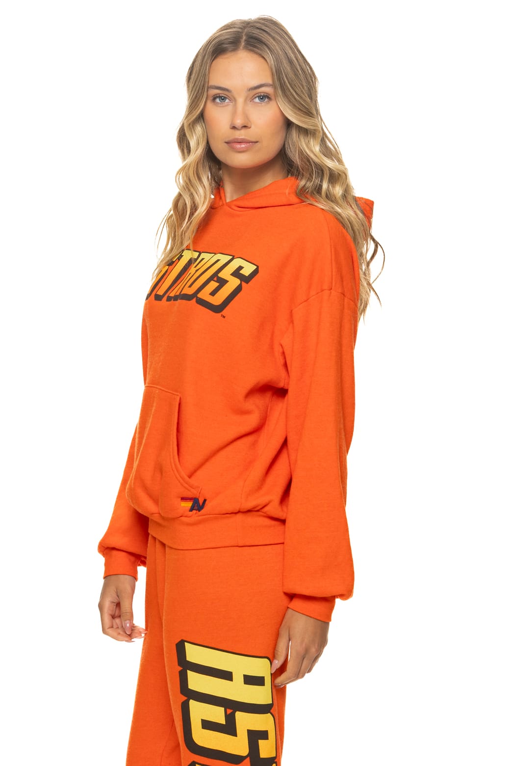 Retro HOUSTON ASTROS 2026 RELAXED PULLOVER HOODIE - ORANGE