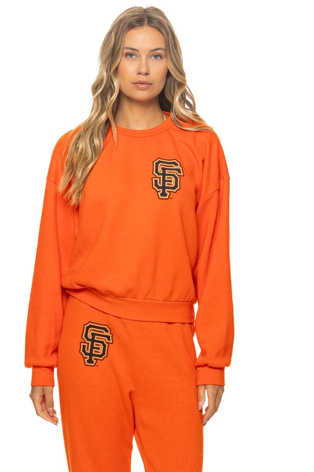 Retro SAN FRANCISCO GIANTS 2026 RELAXED CREW SWEATSHIRT - ORANGE