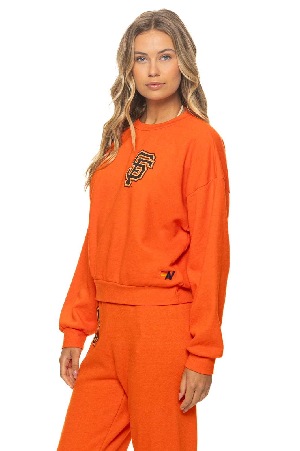 Retro SAN FRANCISCO GIANTS 2026 RELAXED CREW SWEATSHIRT - ORANGE